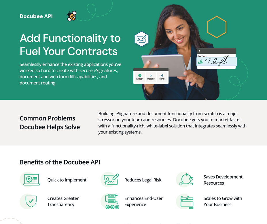 docubee api fact sheet