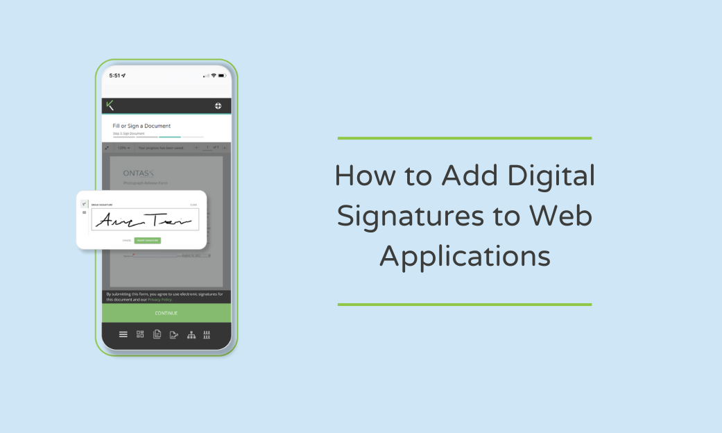 add digital signatures