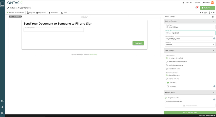 Fill and Sign Email