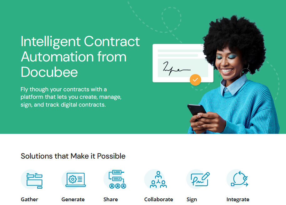 The Facts on Intelligent Contract Automation from Docubee image