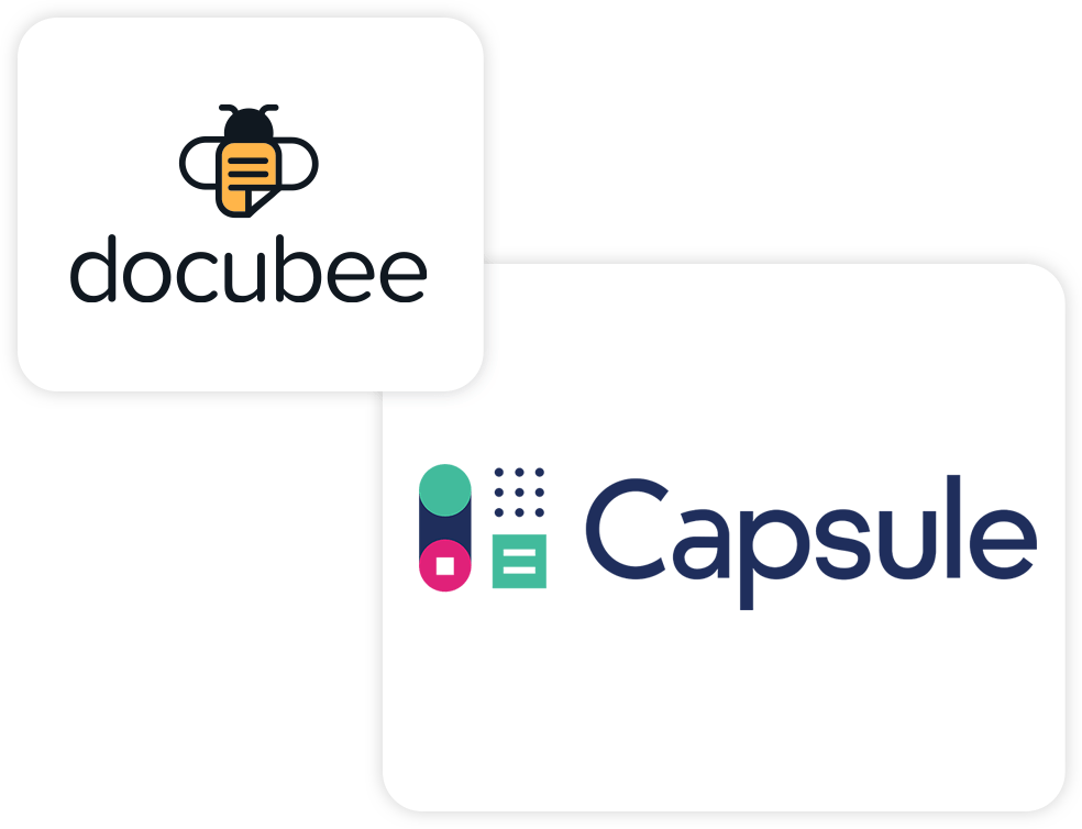 Docubee & Capsule logos