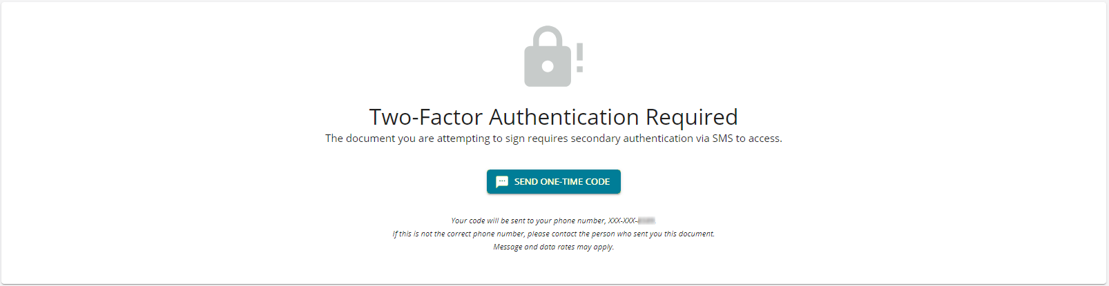 Document Signing with Two-Factor Authentication | Docubee