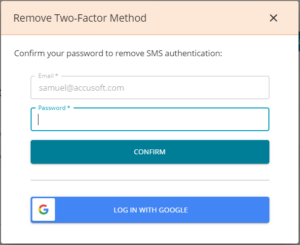 Two-Factor Authentication Docubee