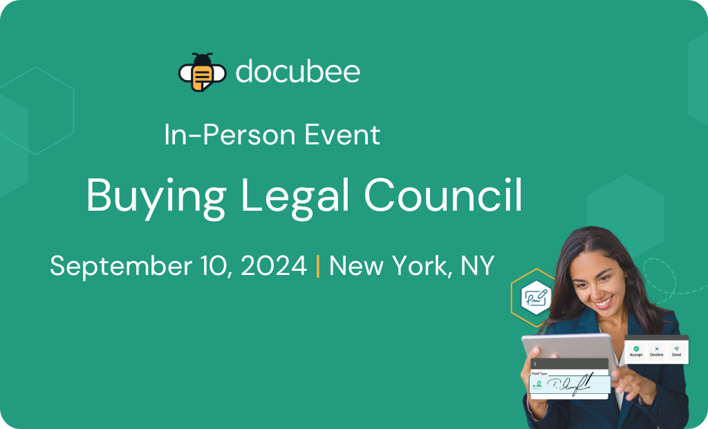 Join Docubee at the Buying Legal Council Conference