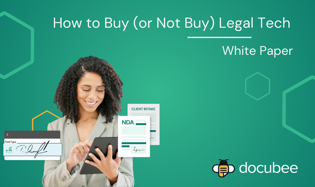 How to Buy (or Not Buy) Legal Tech Whitepaper
