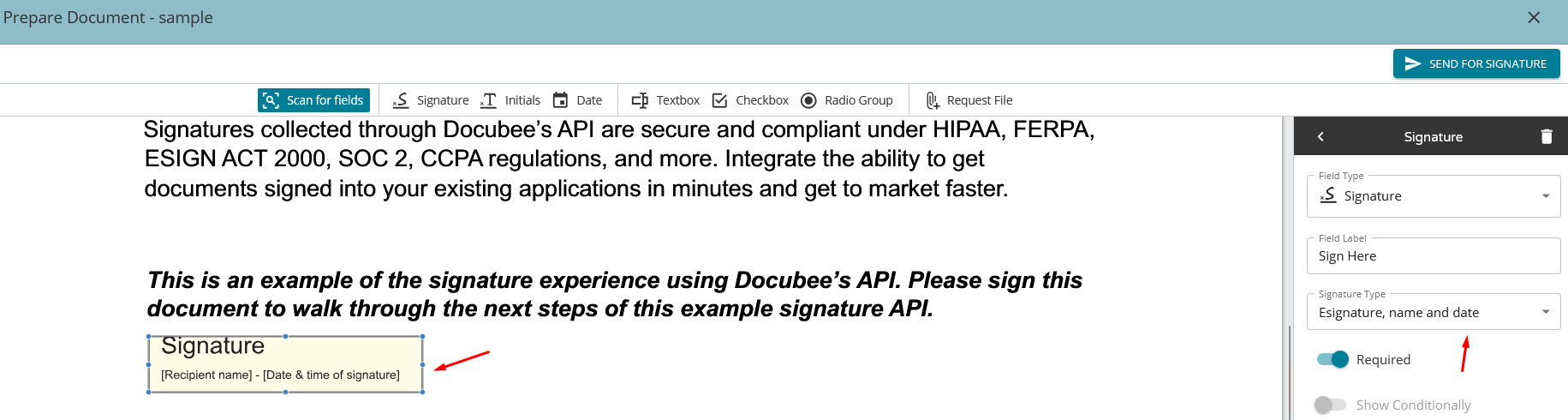 configure-signature-type